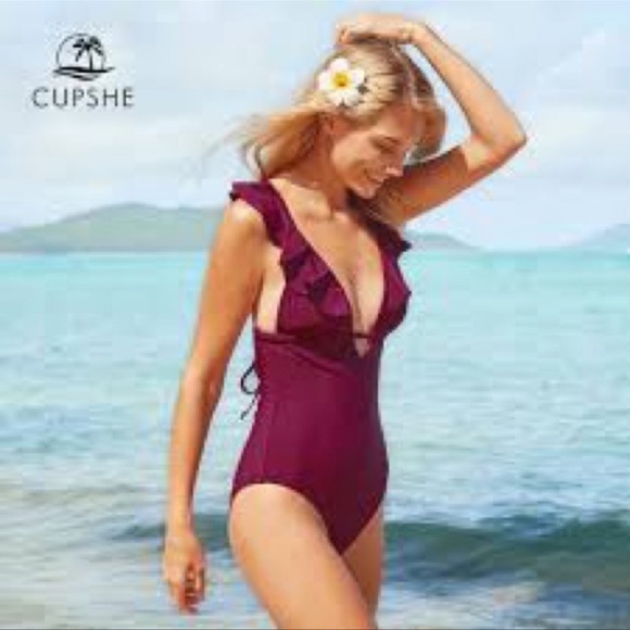 Cupshe 1pc Swimsuit. NWOT. P/A1159/5 - Picture 3 of 13